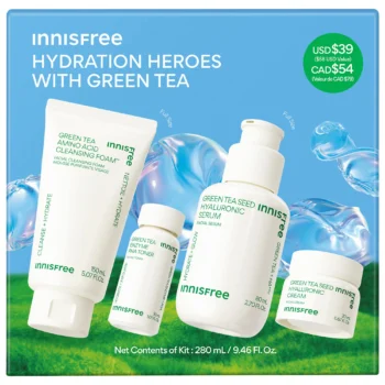 23ADGreen Tea HA Skincare 2EA Set