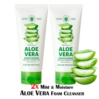 MILD & MOISTURE ALOE VERA FOAM CLEANSER150ml