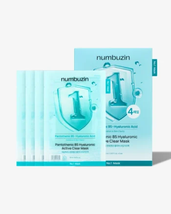 No.1 Pantothenic B5 Hyaluronic Active Clear Mask 5ea