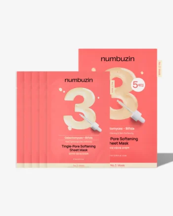 No.3 Tingle-Softening Sheet Mask 5ea
