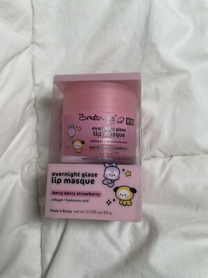 BT21_Overnight Night Glaze Lip Masque - Berry Berry Strawberry