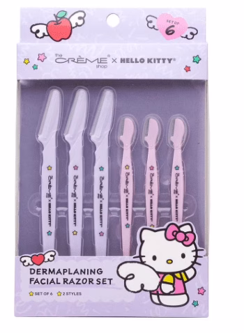 HK_Smooth Fin Facial Razor Set - KV 6pcs