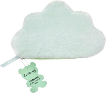 ORIGINAL_Teddy Bag Plush Makeup Bag - Cloud
