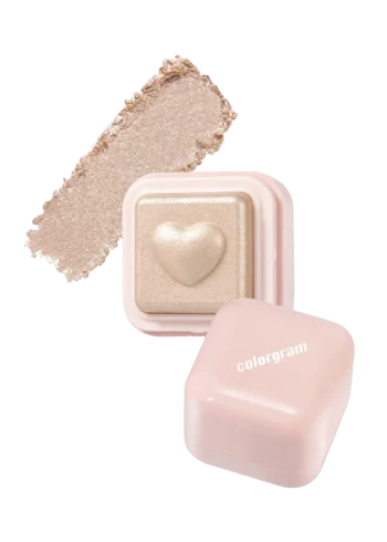 MILK BLING HEARTLIGHTER 01 PEACH HEART